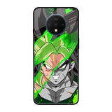 Anime Green Splash OnePlus 7T Glass Back Cover Online