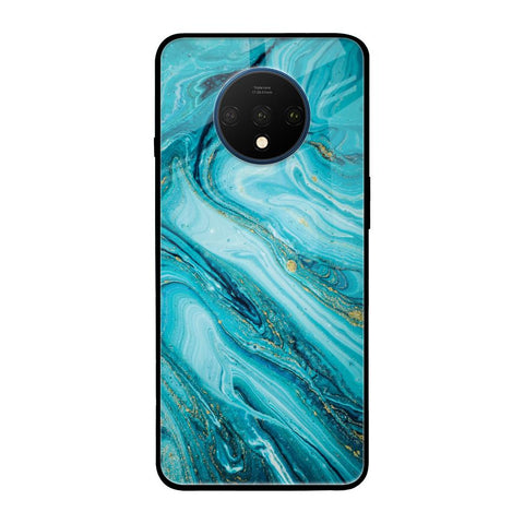 Ocean Marble OnePlus 7T Glass Back Cover Online