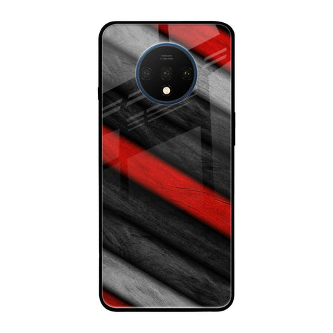 Soft Wooden Texture OnePlus 7T Glass Back Cover Online