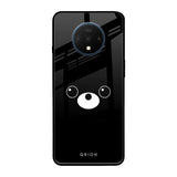 Cute Bear OnePlus 7T Glass Back Cover Online