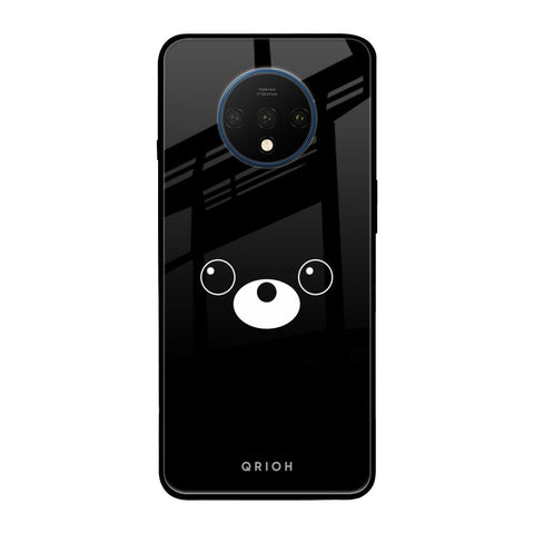 Cute Bear OnePlus 7T Glass Back Cover Online