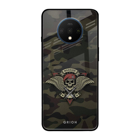 Army Warrior OnePlus 7T Glass Back Cover Online