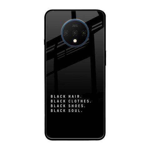 Black Soul OnePlus 7T Glass Back Cover Online