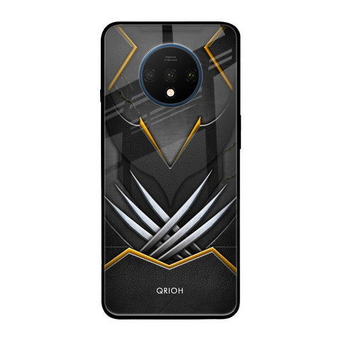 Black Warrior OnePlus 7T Glass Back Cover Online