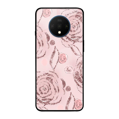 Shimmer Roses OnePlus 7T Glass Cases & Covers Online