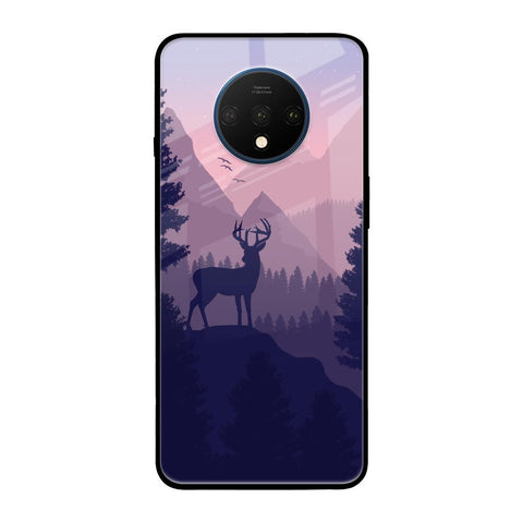 Deer In Night OnePlus 7T Glass Cases & Covers Online