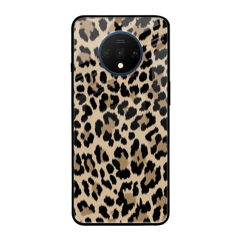 Leopard Seamless OnePlus 7T Glass Cases & Covers Online