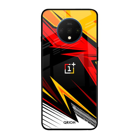 Race Jersey Pattern OnePlus 7T Glass Cases & Covers Online