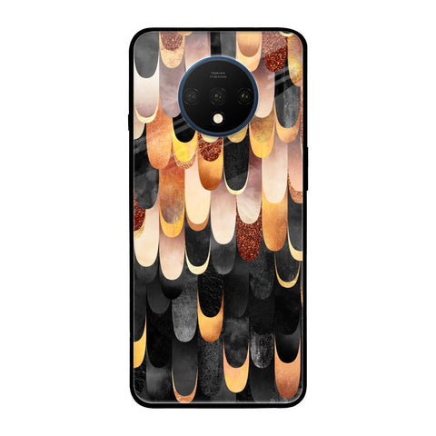 Bronze Abstract OnePlus 7T Glass Cases & Covers Online