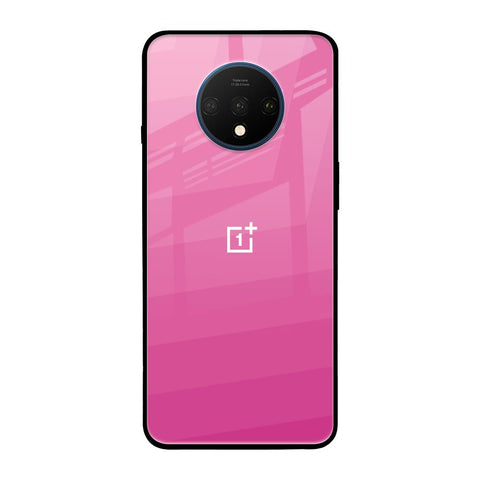 Pink Ribbon Caddy OnePlus 7T Glass Back Cover Online