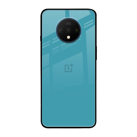 Oceanic Turquiose OnePlus 7T Glass Back Cover Online