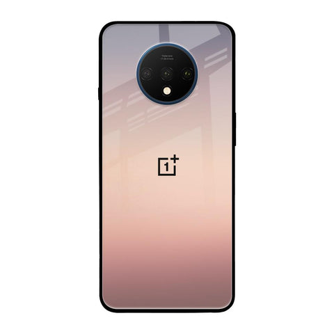 Golden Mauve OnePlus 7T Glass Back Cover Online