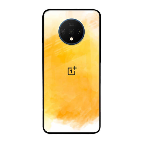 Rustic Orange OnePlus 7T Glass Back Cover Online