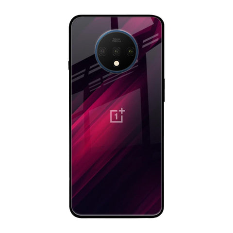 Razor Black OnePlus 7T Glass Back Cover Online