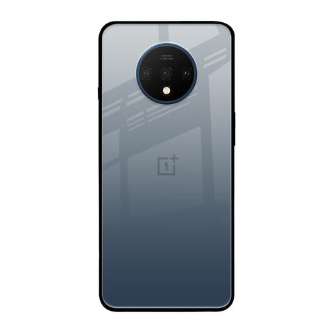 Smokey Grey Color OnePlus 7T Glass Back Cover Online