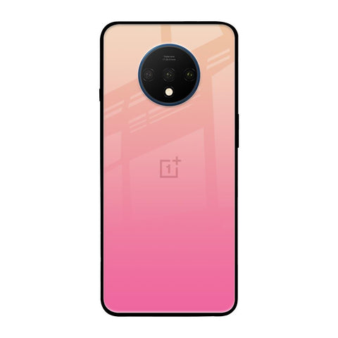 Pastel Pink Gradient OnePlus 7T Glass Back Cover Online