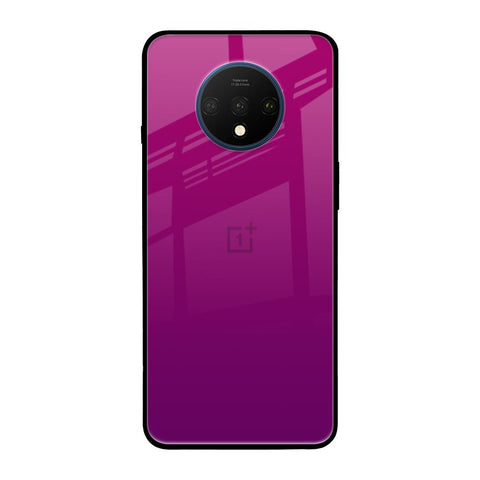 Magenta Gradient OnePlus 7T Glass Back Cover Online