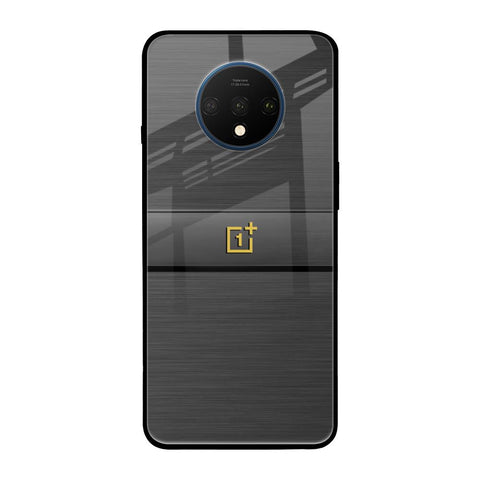 Grey Metallic Glass OnePlus 7T Glass Back Cover Online