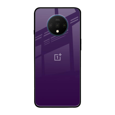 Dark Purple OnePlus 7T Glass Back Cover Online