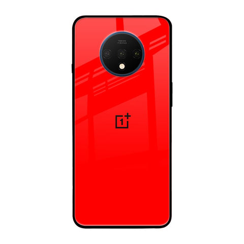 Blood Red OnePlus 7T Glass Back Cover Online