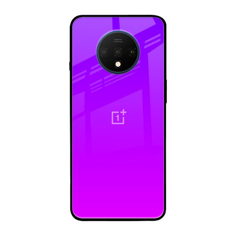 Purple Pink OnePlus 7T Glass Back Cover Online