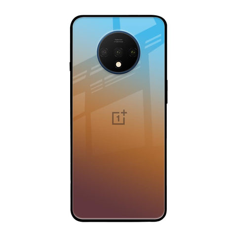 Rich Brown OnePlus 7T Glass Back Cover Online