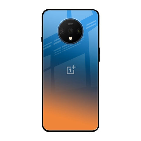 Sunset Of Ocean OnePlus 7T Glass Back Cover Online
