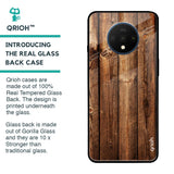 Timber Printed Glass case for OnePlus 7T