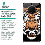 Angry Tiger Glass Case For OnePlus 7T