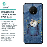 Kitty In Pocket Glass Case For OnePlus 7T