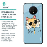 Adorable Cute Kitty Glass Case For OnePlus 7T