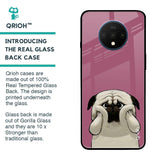 Funny Pug Face Glass Case For OnePlus 7T