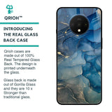 Blue Cool Marble Glass Case for OnePlus 7T