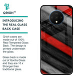Soft Wooden Texture Glass Case for OnePlus 7T