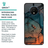 Geographical Map Glass Case for OnePlus 7T