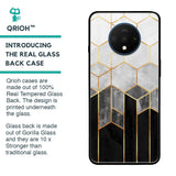 Tricolor Pattern Glass Case for OnePlus 7T