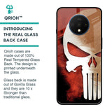 Red Skull Glass Case for OnePlus 7T