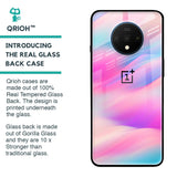 Colorful Waves Glass case for OnePlus 7T