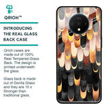 Bronze Abstract Glass Case for OnePlus 7T