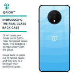 Wavy Blue Pattern Glass Case for OnePlus 7T