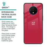 Solo Maroon Glass case for OnePlus 7T