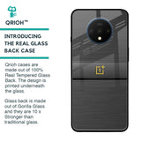 Grey Metallic Glass Case For OnePlus 7T