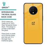 Fluorescent Yellow Glass case for OnePlus 7T