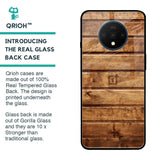Wooden Planks Glass Case for OnePlus 7T