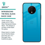 Blue Aqua Glass Case for OnePlus 7T