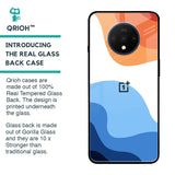Wavy Color Pattern Glass Case for OnePlus 7T