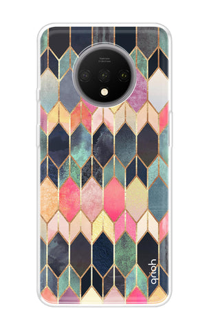 Shimmery Pattern OnePlus 7T Back Cover