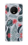 Retro Floral Leaf OnePlus 7T Back Cover