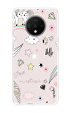 Unicorn Doodle OnePlus 7T Back Cover