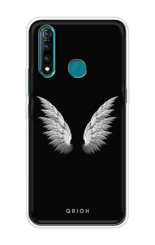 White Angel Wings Vivo Z5X Back Cover